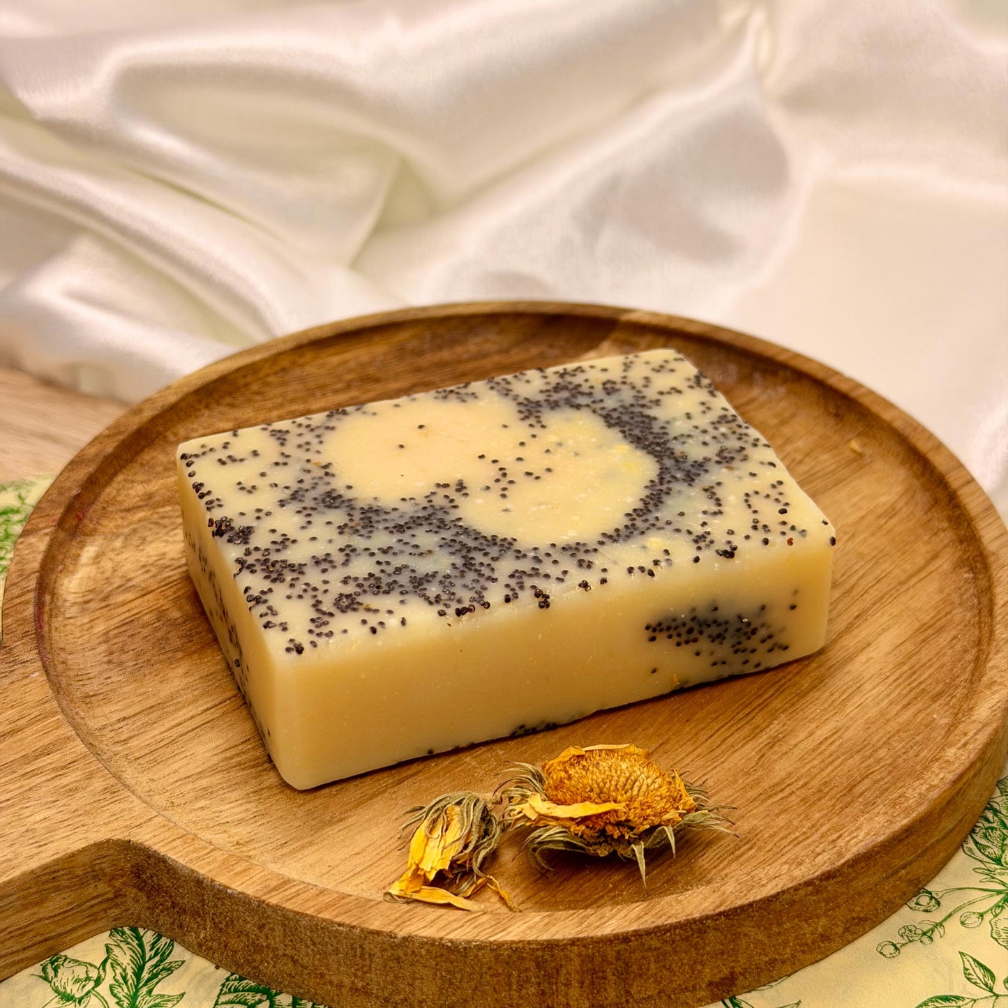 Goat Milk & Honey Soap ~5oz – Handcrafted Cold Process Soap